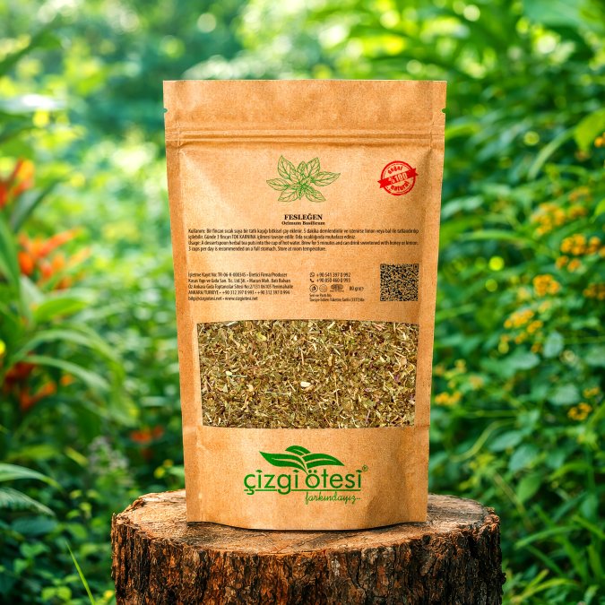 FESLEĞEN 	Ocimum Basilicum 	80 gr