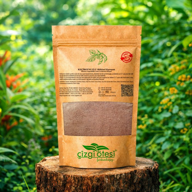 KEÇİBOYNUZLU BİTKİSEL KARIŞIM  	Mixura Vegetabilis Cum Ceratonia Siliqua	150 gr