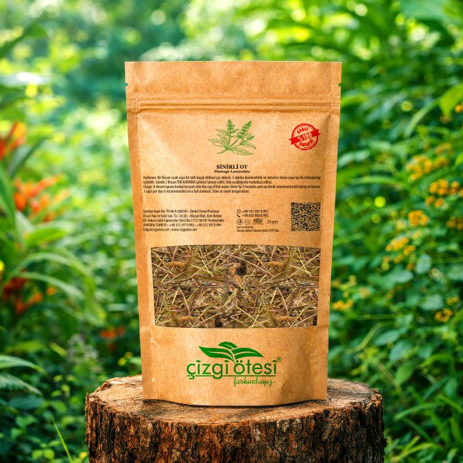 SİNİRLİ OT	Plantago Lanceolata	35 gr