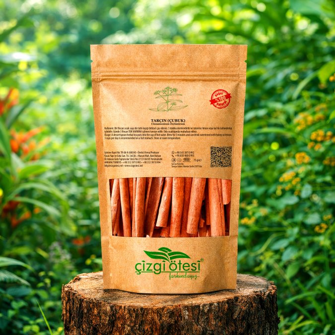 TARÇIN (ÇUBUK)	Cinnamomum Zeylanicum	75 gr